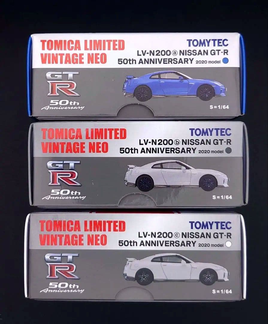 ミニカー TOMYTEC NISSAN GT-R 50th Anniversary2022