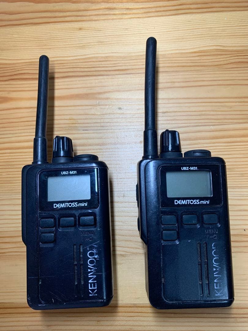 UBZ-M31 KENWOODトランシーバー　2台セット