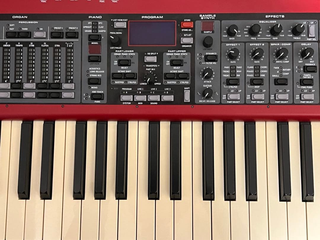 ニック　nord electro 5HP フットペダルセット