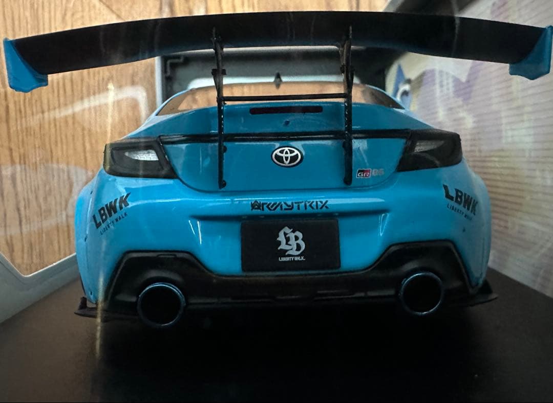 ミニカー SOLIDOLiberty Walk86 Slammed 1/18 Blue