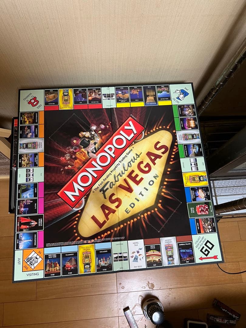 英語版 モノポリー ラスベガス版 Monopoly Las Vegas 欠品無し