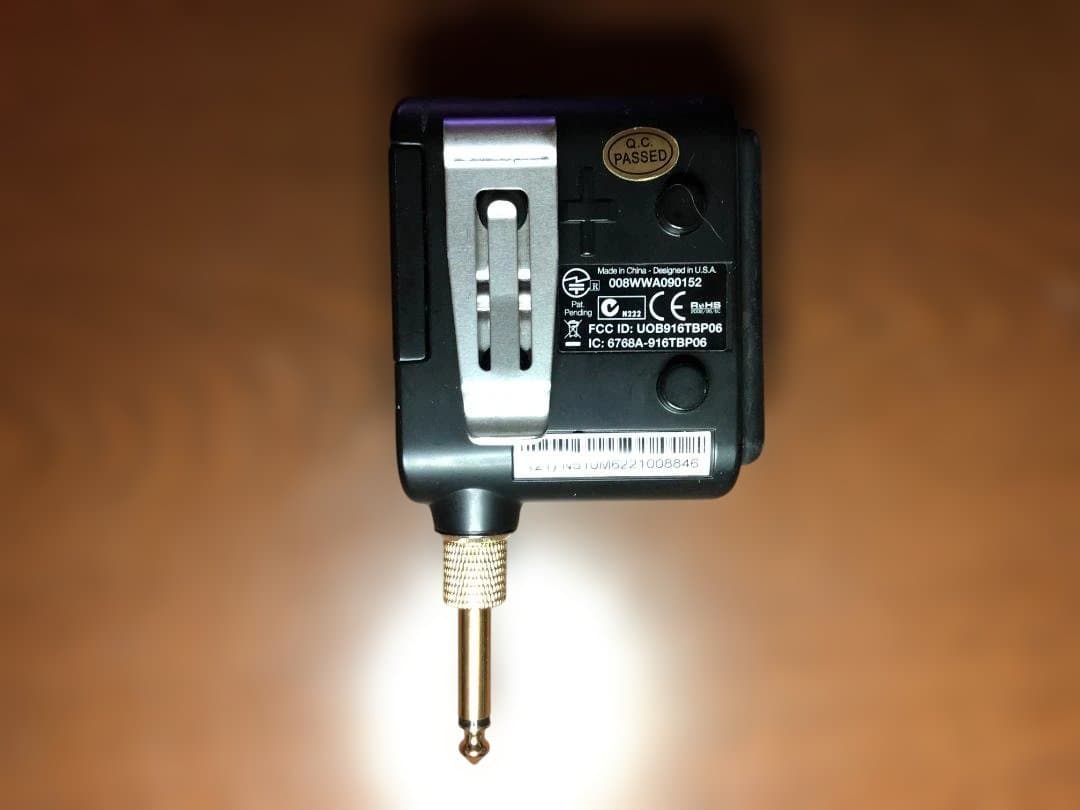 LINE 6 XD-V55、V35-BP、 AT810Fワイヤレスシステム