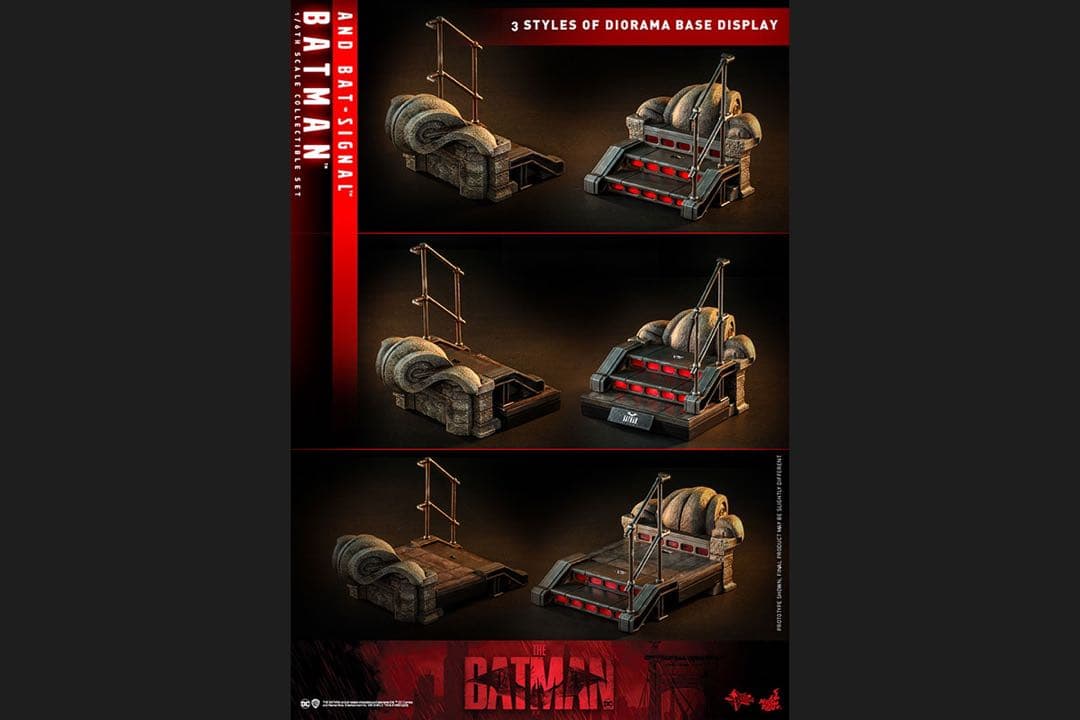 限定【ホットトイズ 】『ＴＨＥＢＡＴＭＡＮ ザ・バットマン』バットシグナル投光器