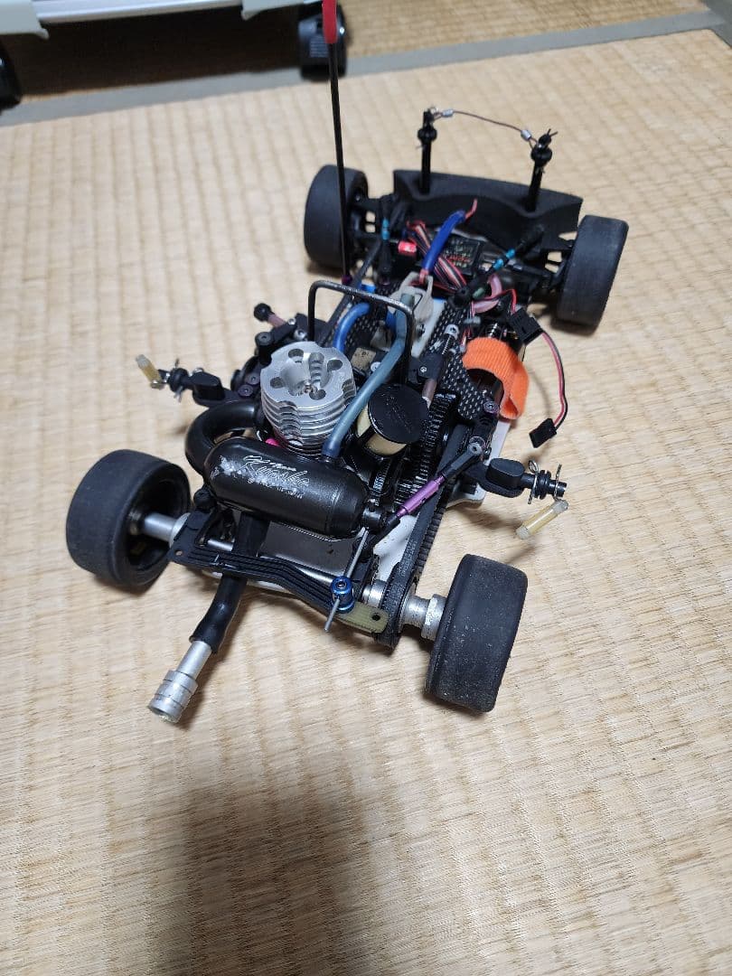 京商スパーダ09Lマーチ カップカー　メカプロポ付きジャンク扱い(古い為) 実働
