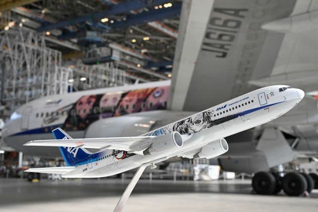 【非売品】鬼滅の刃　ANA　キャンペーン賞品　限定飛行機　モデルプレーン