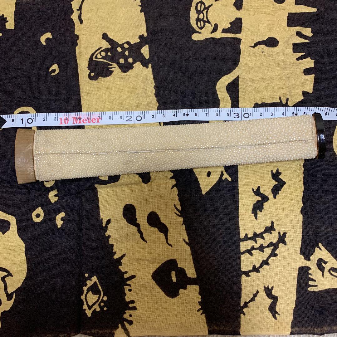 日本刀　柄　鮫皮　素材