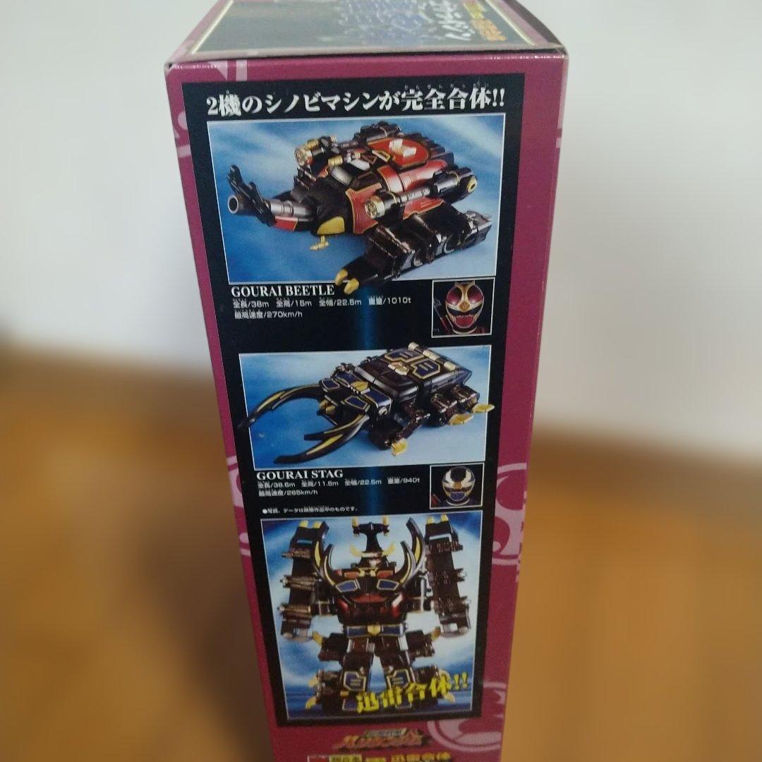 忍風戦隊ハリケンジャー　 迅雷合体　DX超合金 轟雷神ゴウライジン