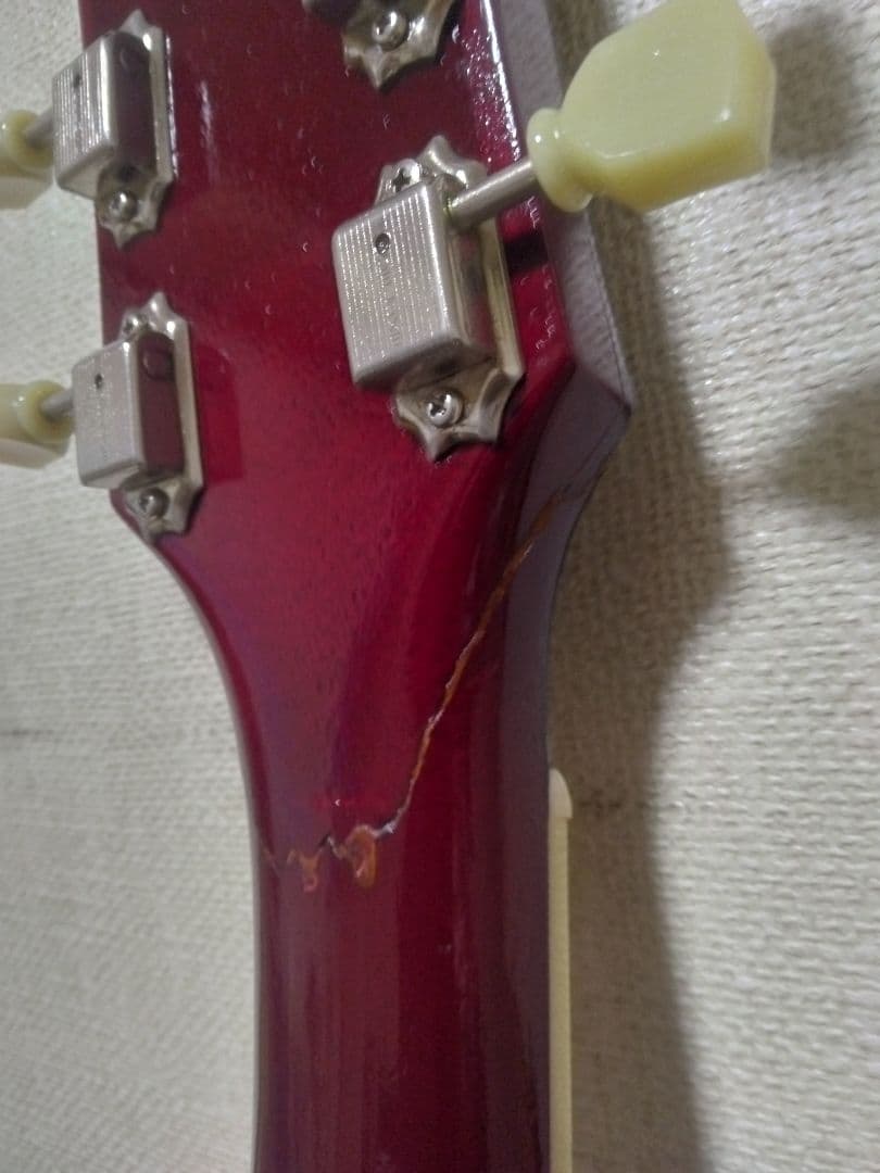 ジャンク品エドワーズSGスタイル エレキギター
