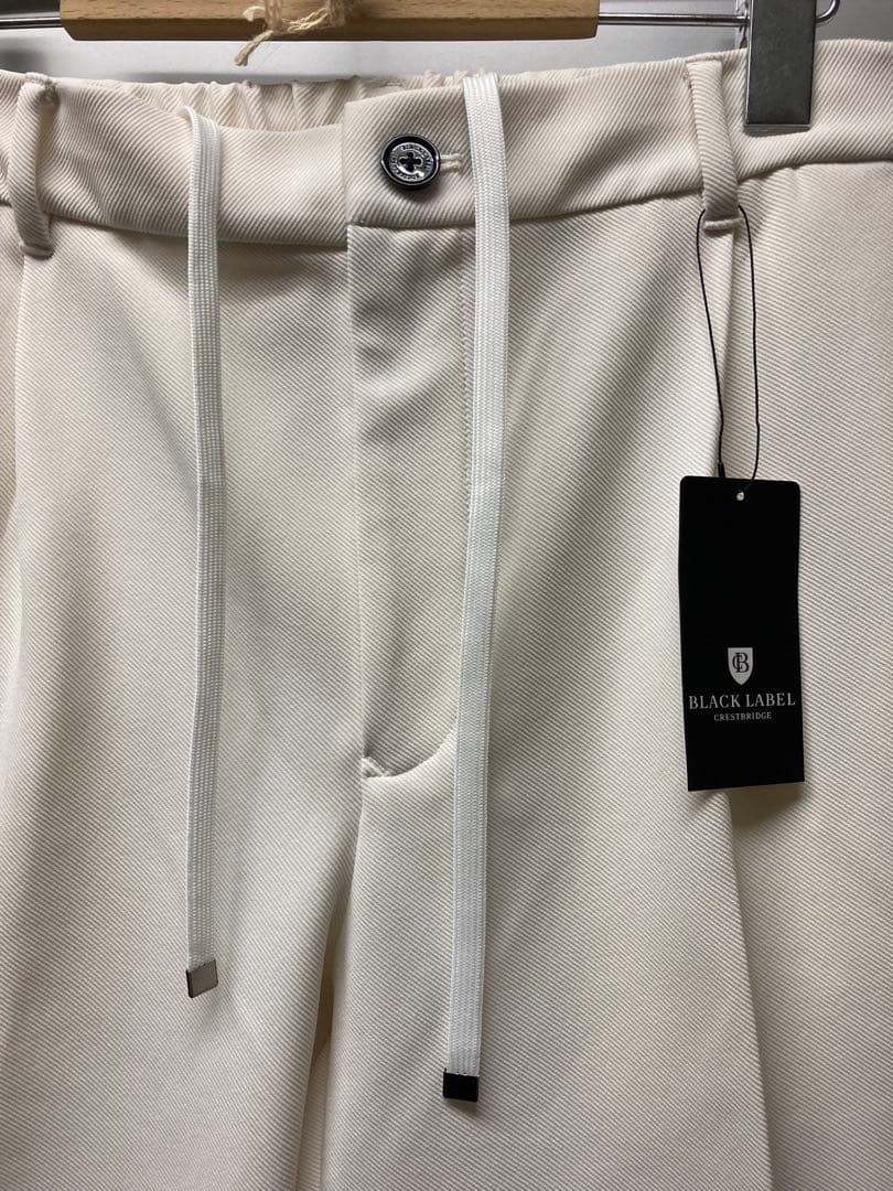 【新品未使用】BLACK LABEL ホワイトパンツ