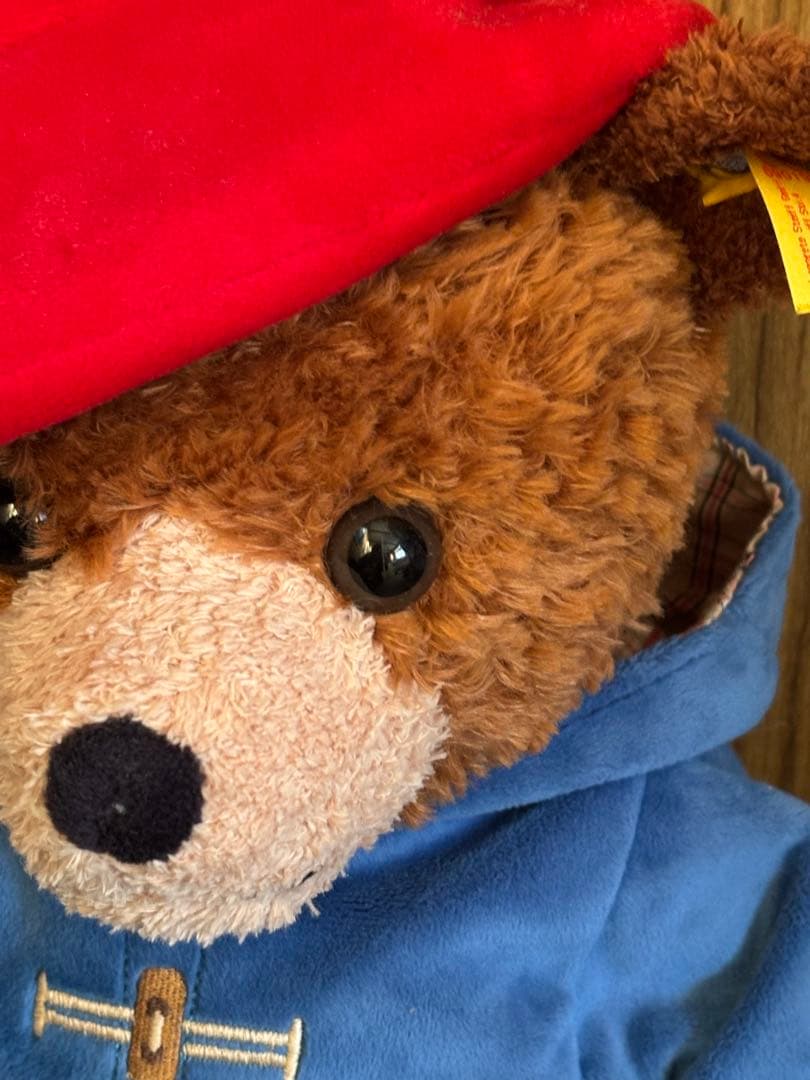 シュタイフのパディントンのぬいぐるみ