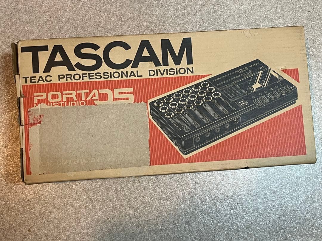 TASCAM PORTA05 通電確認済 アダプタ付き タスカム ジャンク扱い