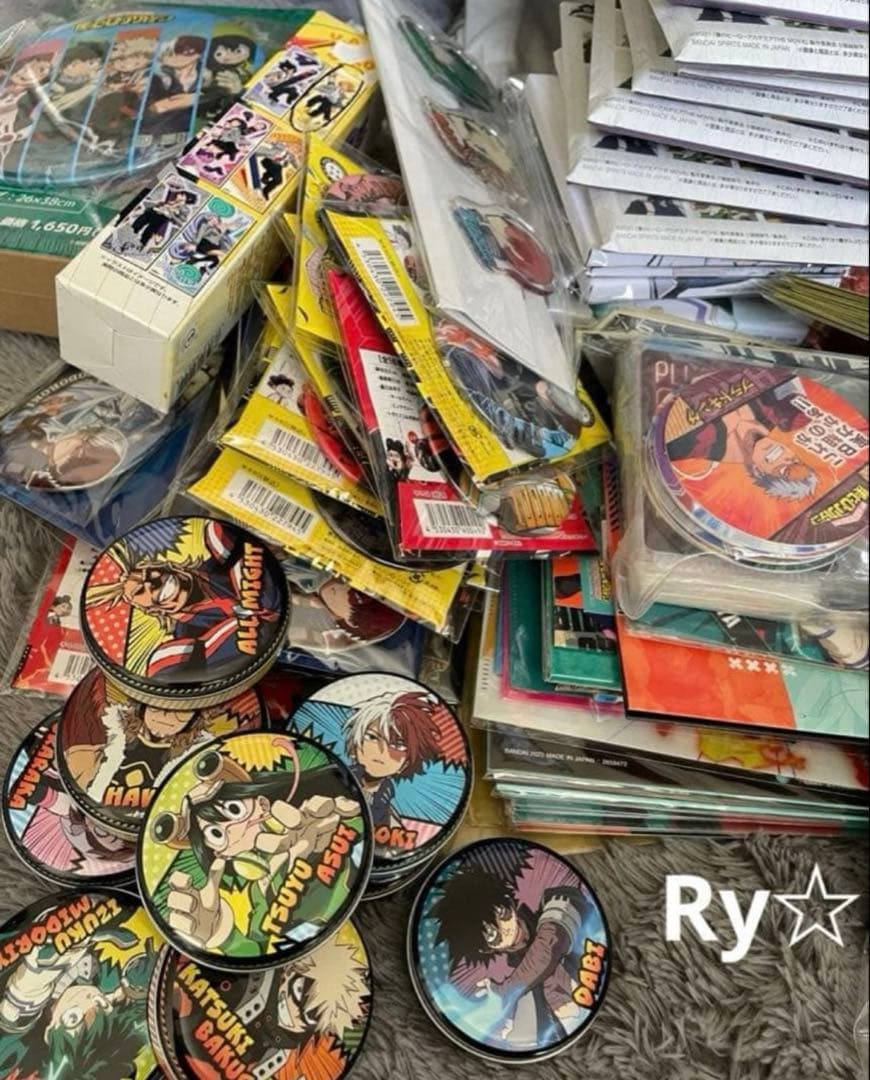 僕のヒーローアカデミア　ヒロアカ　グッズ　大量まとめ売り　500点以上　即購入⭕️