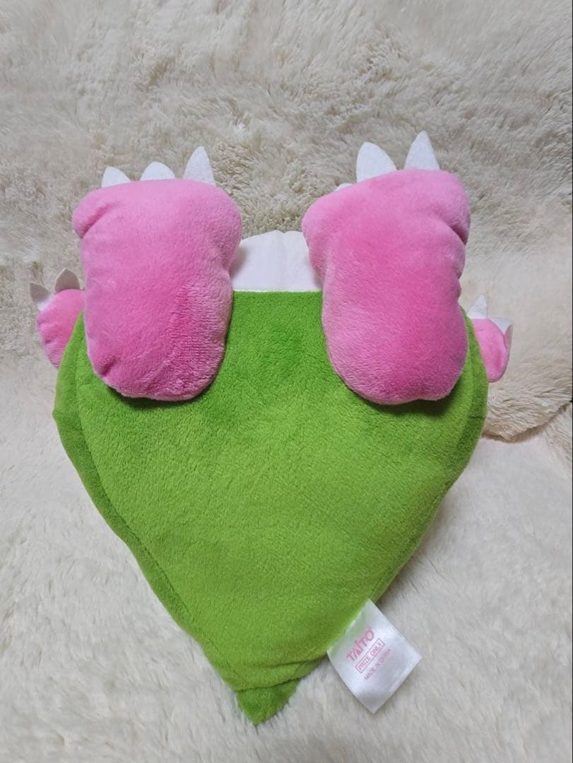 【レア】バブルボブルのぬいぐるみ　バブルンXL 美品