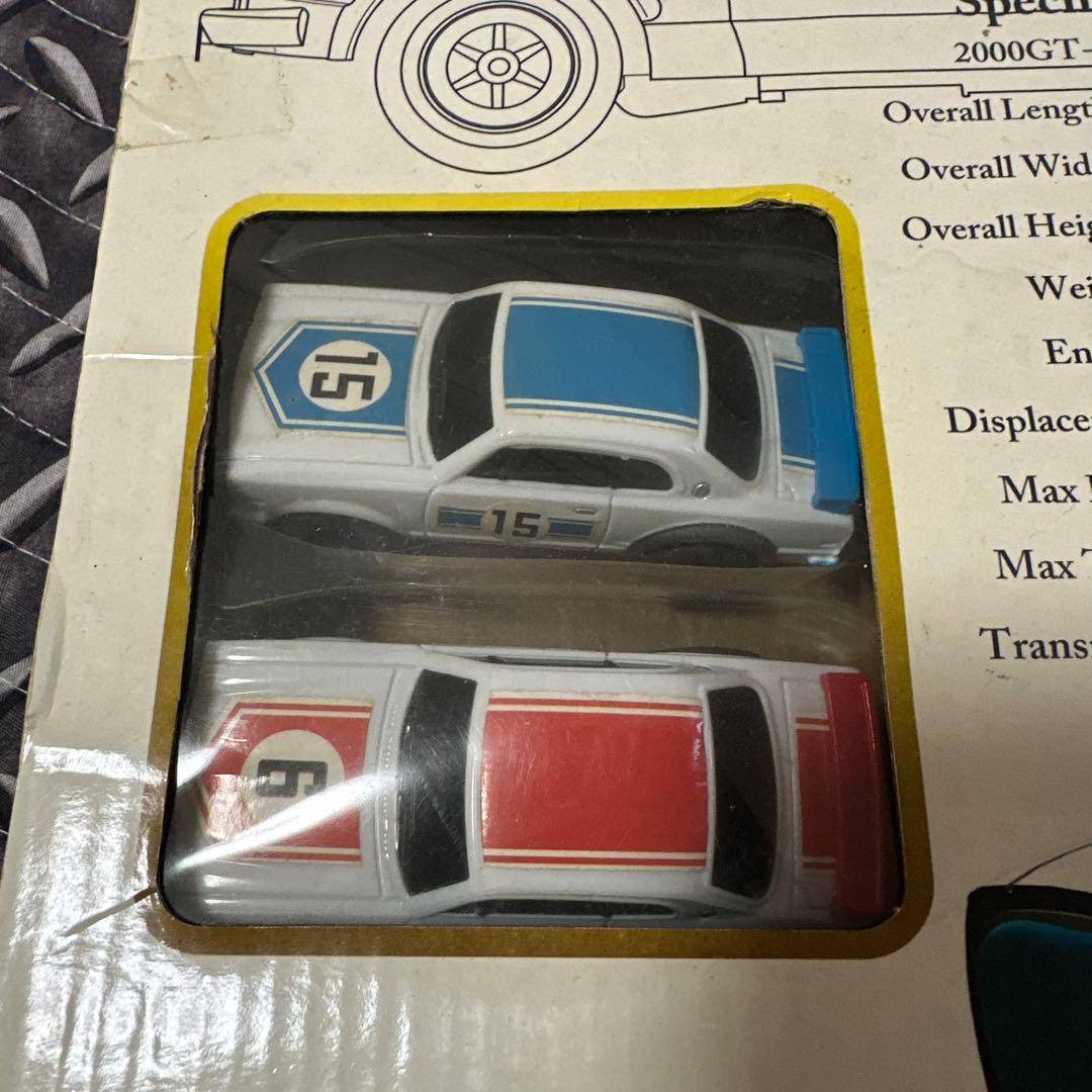 Nissan SKYLINE 2000GT-R 電動スロットカーセット！ハコスカ