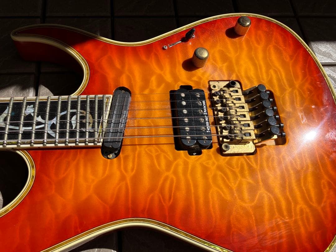 EDWARDS E-CY-165CTM 27フレット 激レア 美品