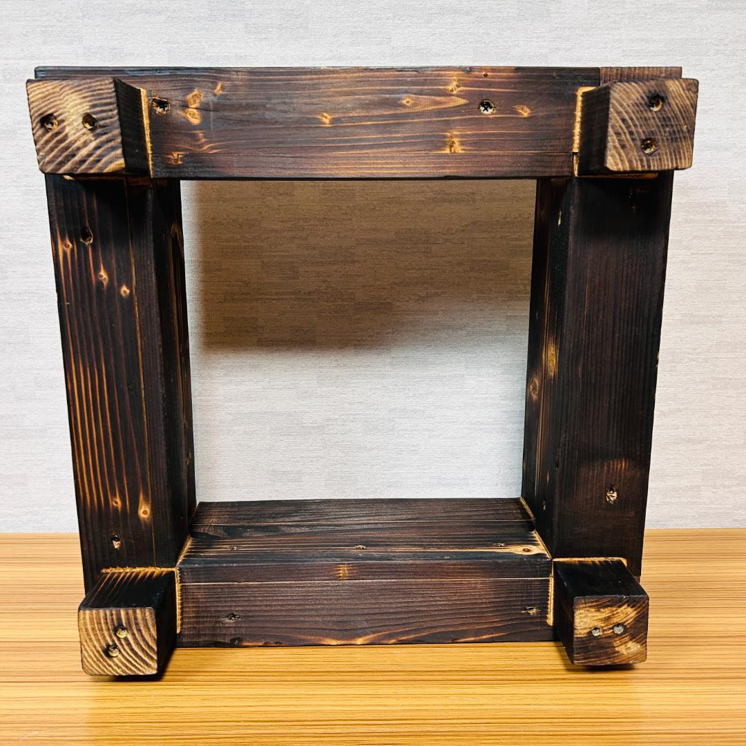 オバリサイン 「IRORI」 トドマツ製 囲炉裏テーブル 正方形