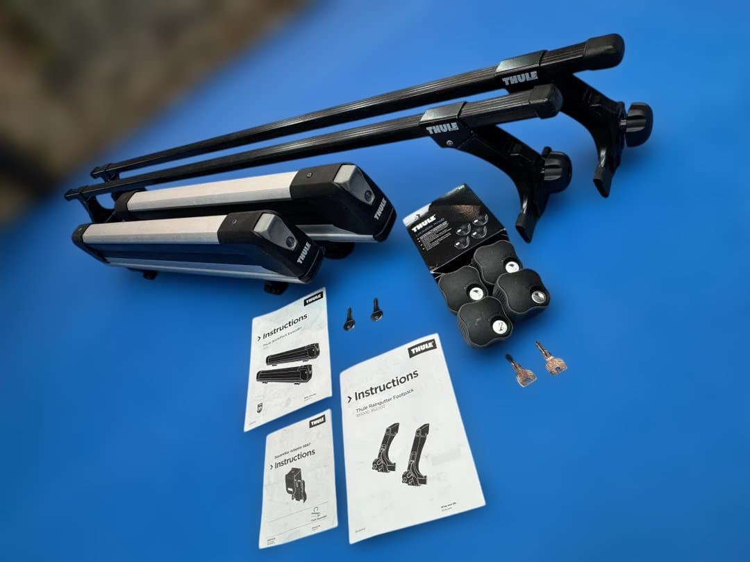 JEEPラングラーJK THULEベース+スノーパック7325セット