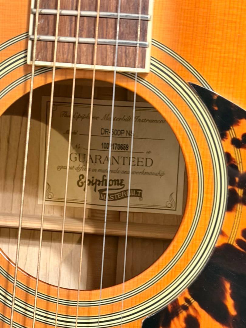 ギター Epiphone masterbilt DR-500R