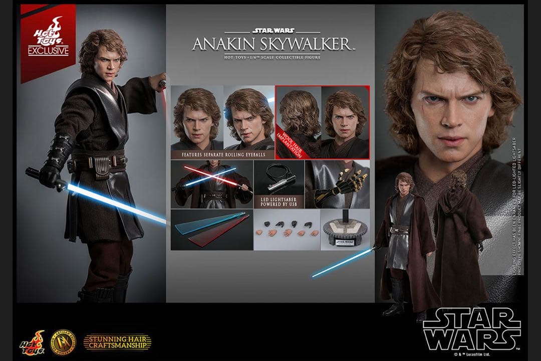 ホットトイズ ムービー・マスターピース アルチザン アナキン・スカイウォーカー