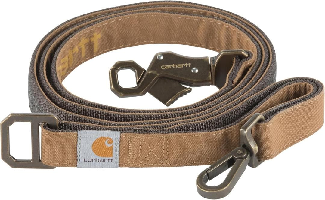 【NEW】Carhartt カーハート リード【L】＆首輪【M】ブラウン 中型犬