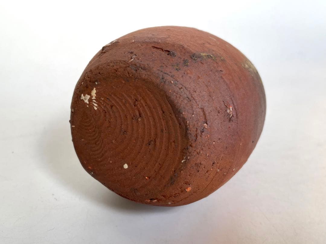 陶芸家　作家物　辻村塊　焼締徳利　酒器　共箱　辻村史朗