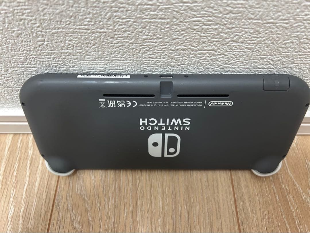 Nintendo Switch Lite グレー 本体　本体、充電ケーブル