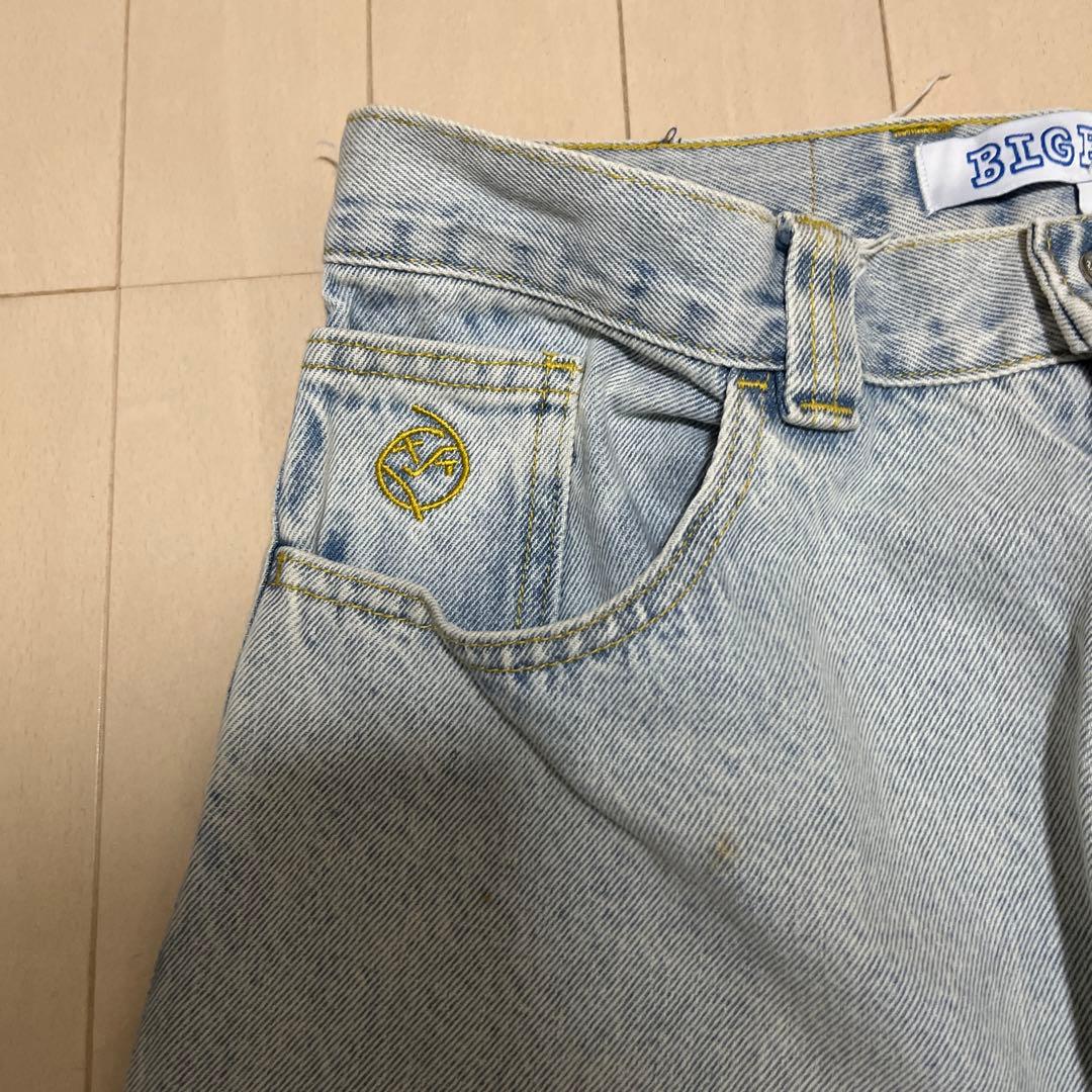 スケートボード polar skate big boy light blue S