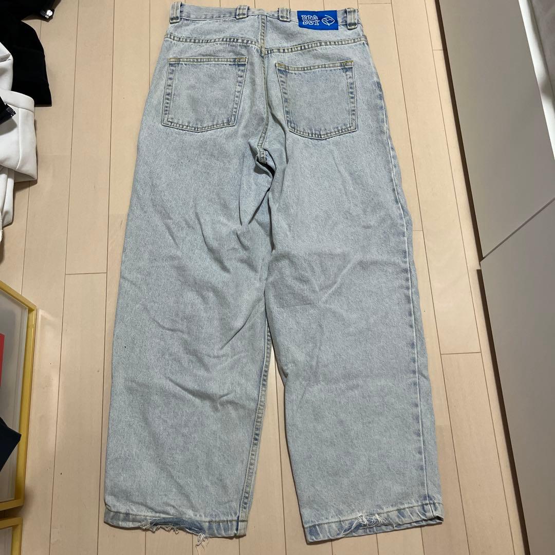 スケートボード polar skate big boy light blue S