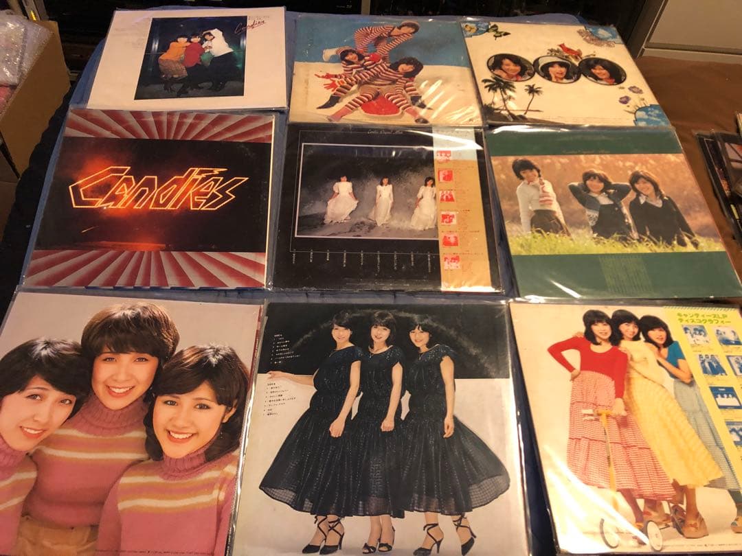 キャンディーズ 貴重コレクション アナログLPレコード／LD／DVDコレクション