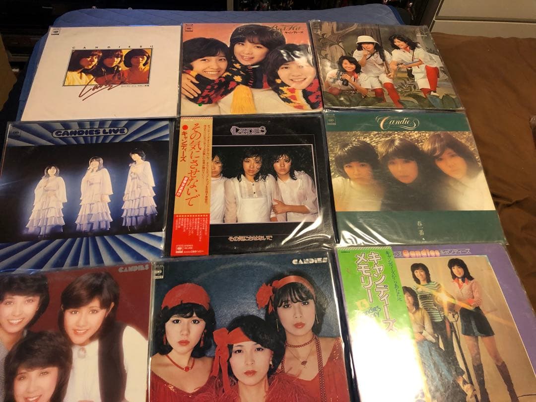 キャンディーズ 貴重コレクション アナログLPレコード／LD／DVDコレクション