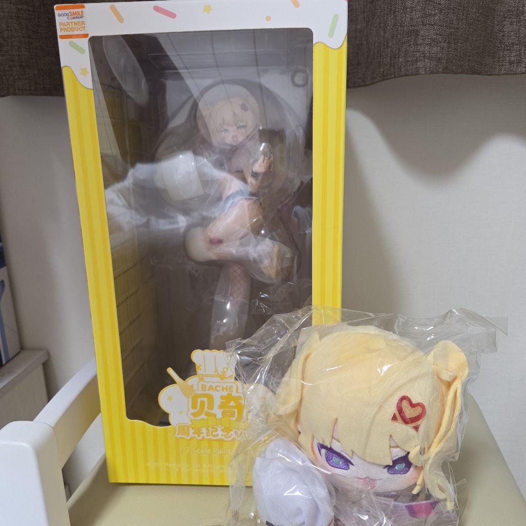 バッチ　アニバーサリーイラストVer.　1/7　フィギュア　ぬいぐるみセット