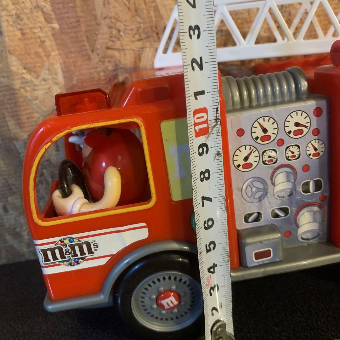 M&M's 消防車 チョコディスペンサー　レア