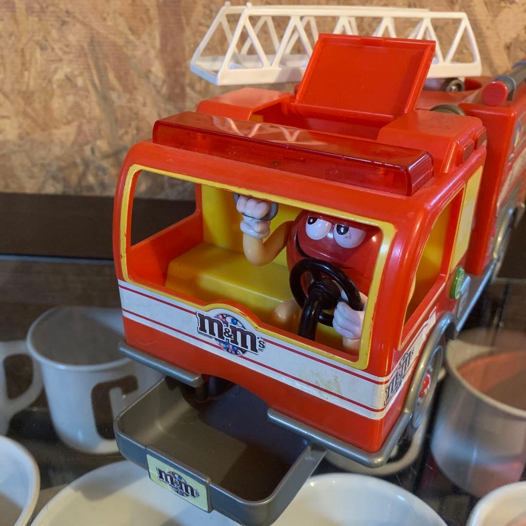 M&M's 消防車 チョコディスペンサー　レア