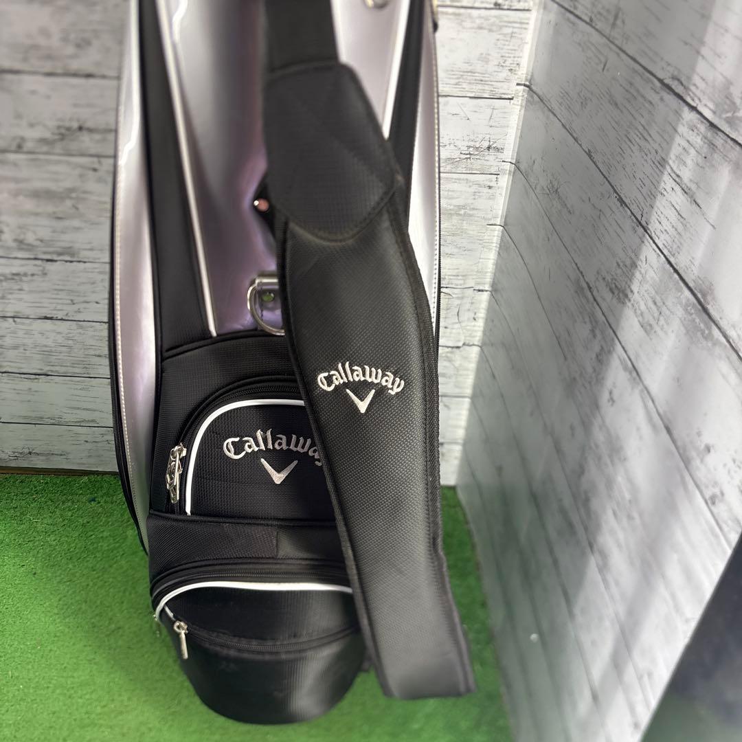 Callaway キャディバッグ 黒/シルバー
