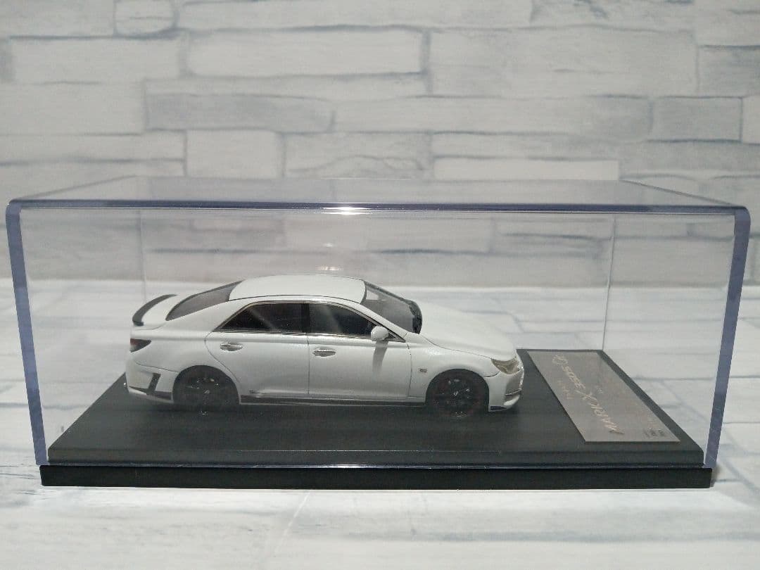 1/43 ハイストーリー　トヨタ　マークX 350S G`s ミニカー　ホワイト