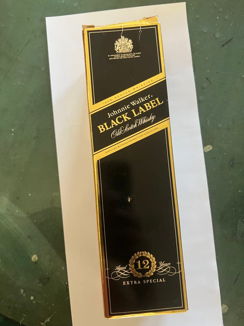 古酒Johnnie Walker ブルーラベル　ブラック　12年　2本セット