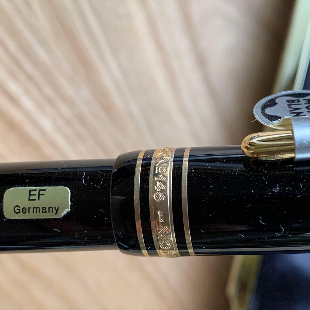 MONT BLANC 万年筆 EF ブラック ケース付き