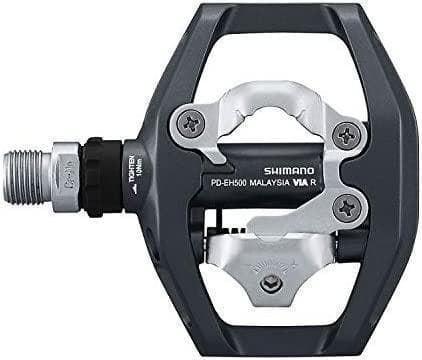 シマノ SPDペダル（ブラック）PD-EH500 片面SPD片面フラット【新品】