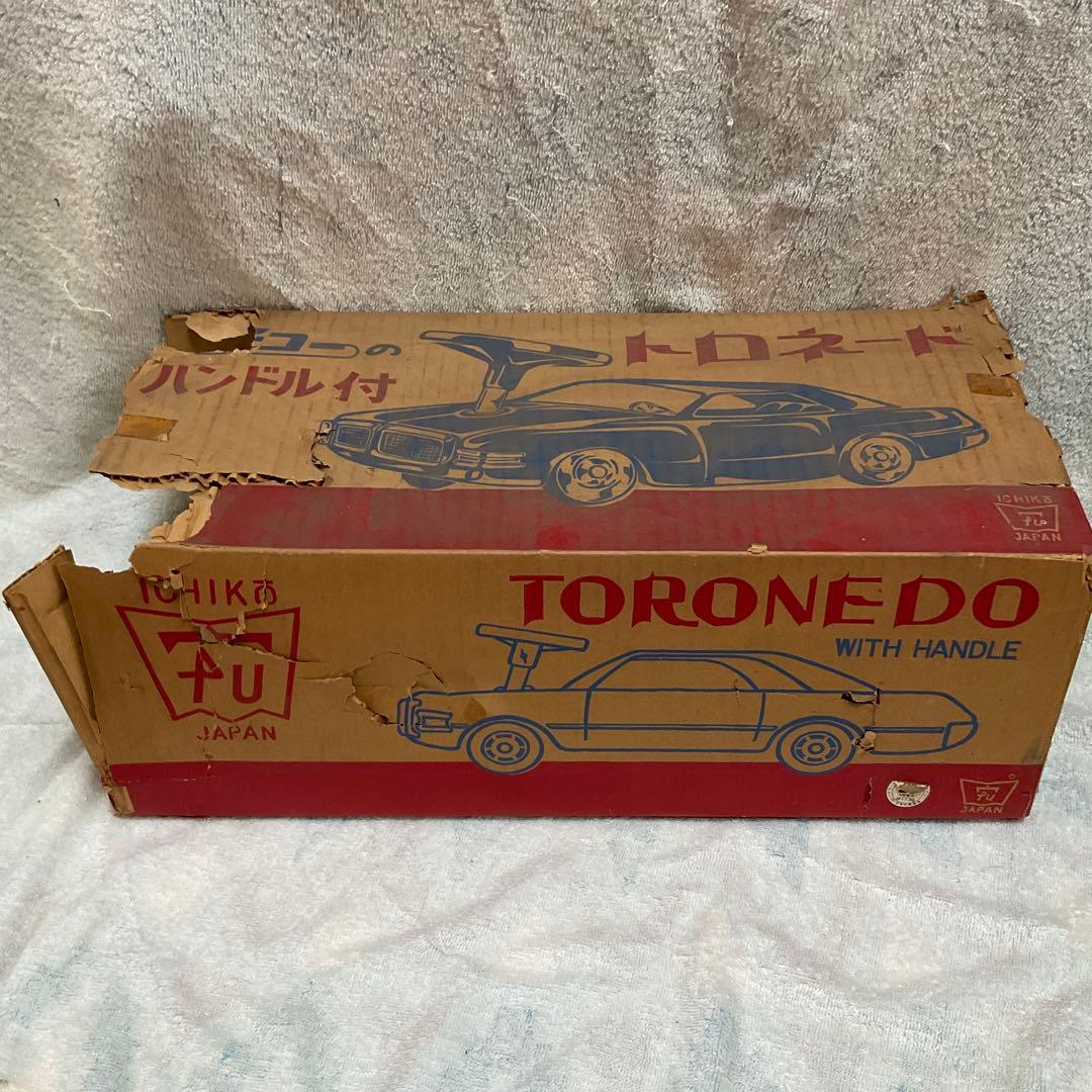 お*)様 Ichiko トルネード ハンドル付き 昭和レトロ ブリキ玩具 箱ダメ