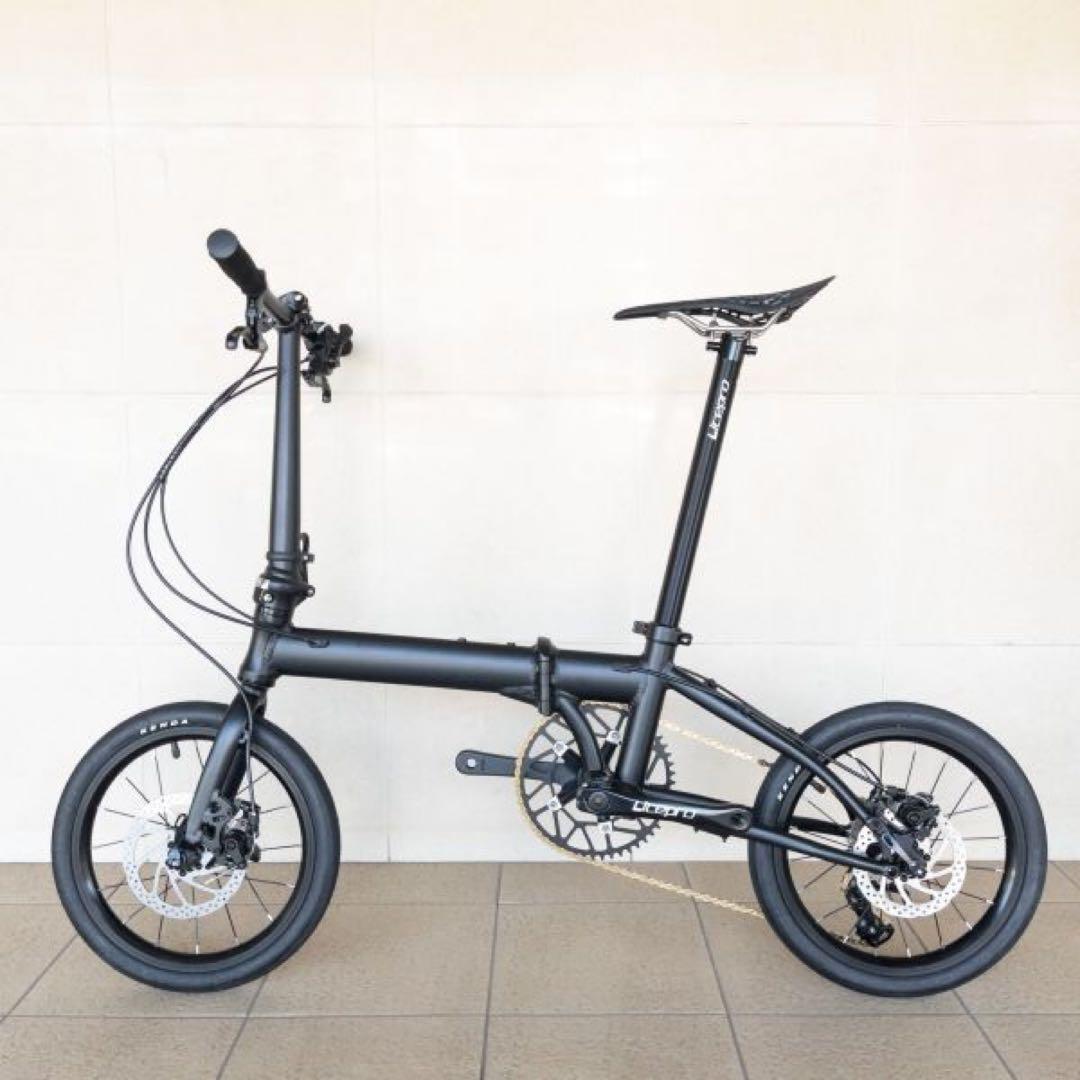 K3 PLUS ★未使用品★超軽量カスタム【8KG】★折り畳み　自転車　9速