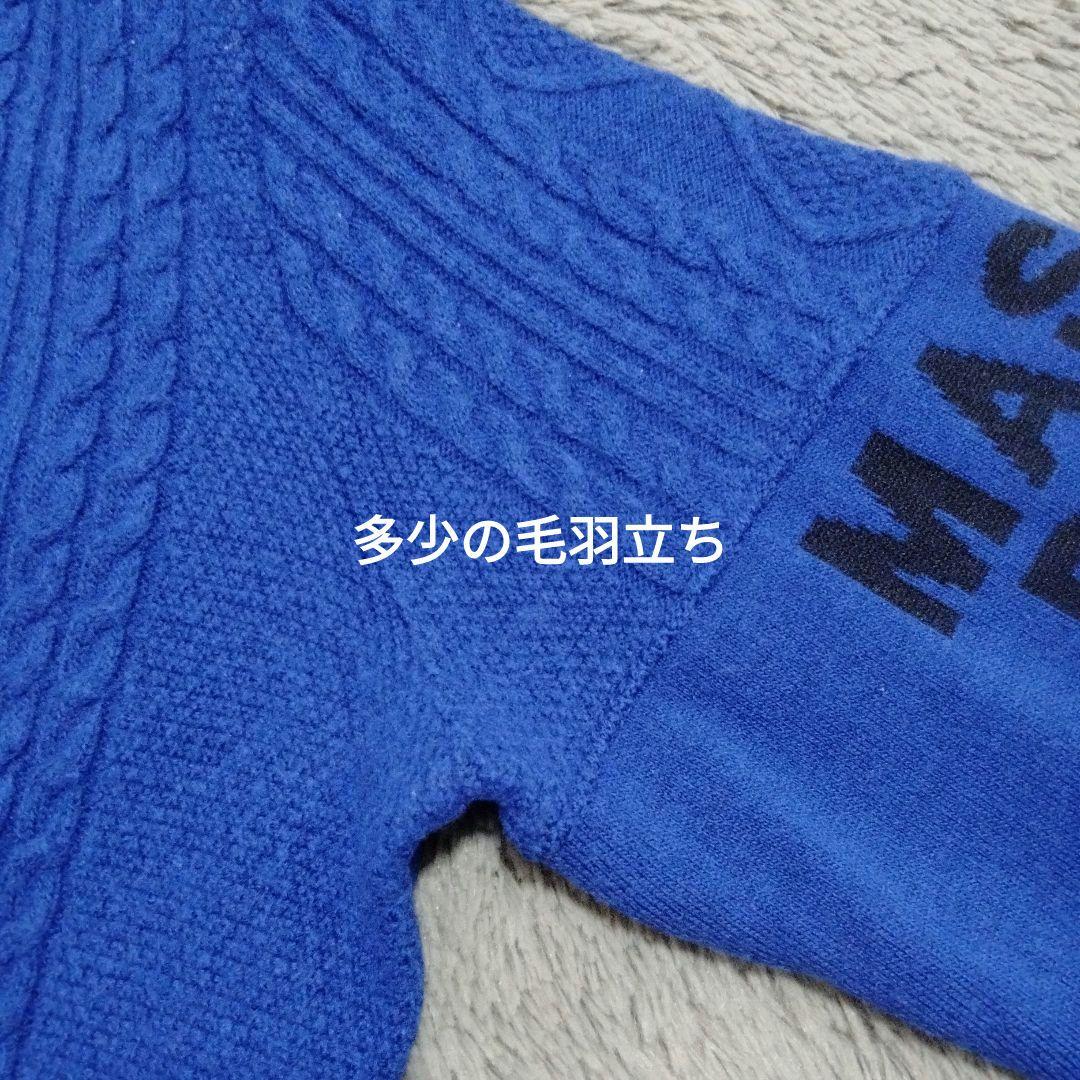 マスターバニー☆クルー*ニット☆LL メンズ　ゴルフ/スポーツ