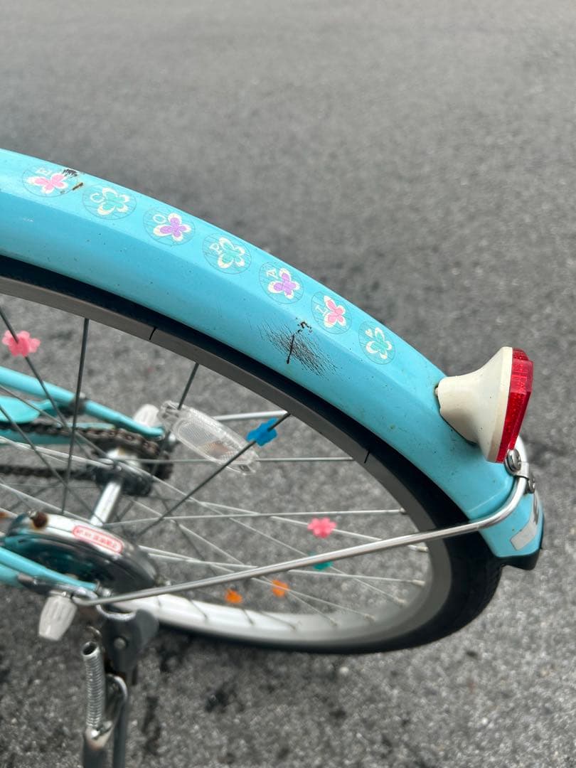 【滋賀県直接受け渡し出来る方限定】子供用自転車 22インチ エコパル