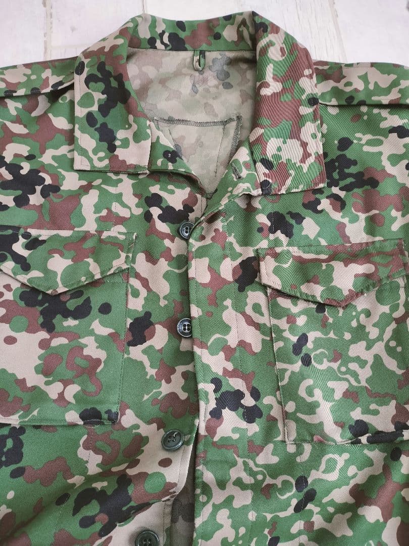 迷彩戦闘服セット（長袖ジャケット・パンツ）PX品