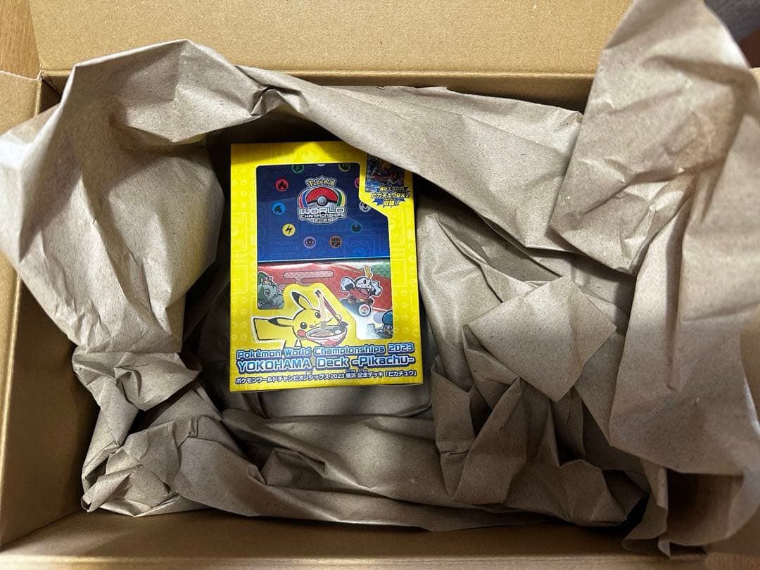 横浜記念デッキ　ポケモンカード　WCS2023 ピカチュウ　新品未開封