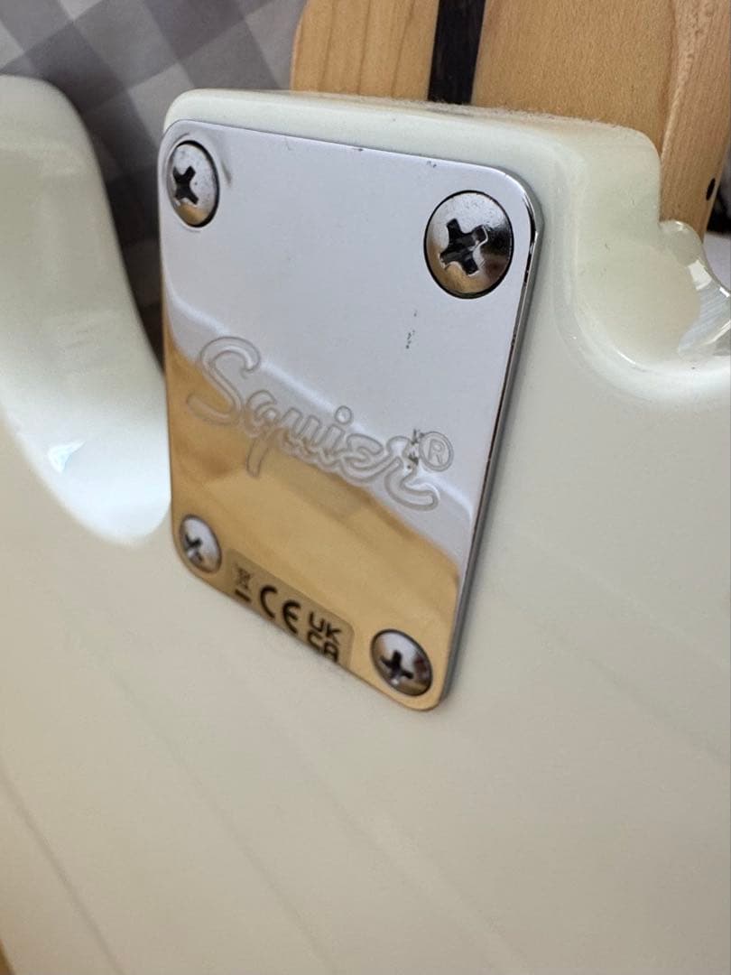 Squier エレキギター テレキャスター 白黒