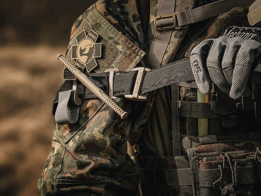 新品実物 米国FDA認証 RHINO TACTICAL 止血帯セット 自衛隊