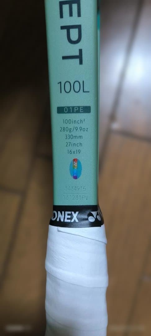 YONEX PERCEPT 100L テニスラケット 硬式 G2 ヨネックス