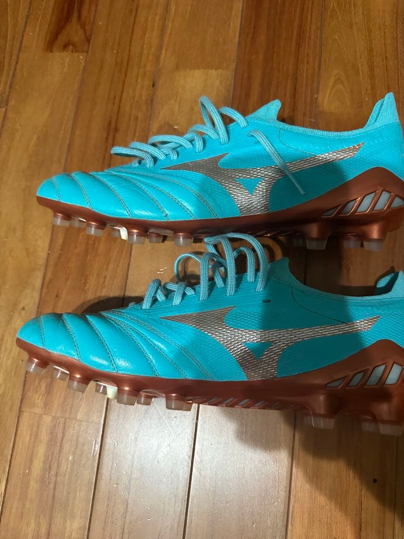 Mizuno Morelia NEO 水色 スパイク海外限定