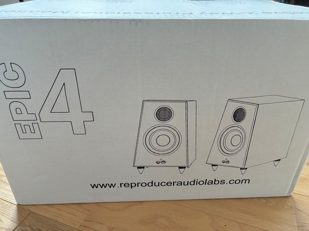 【新品未使用】Epic4 reProducer Audio モニタースピーカー