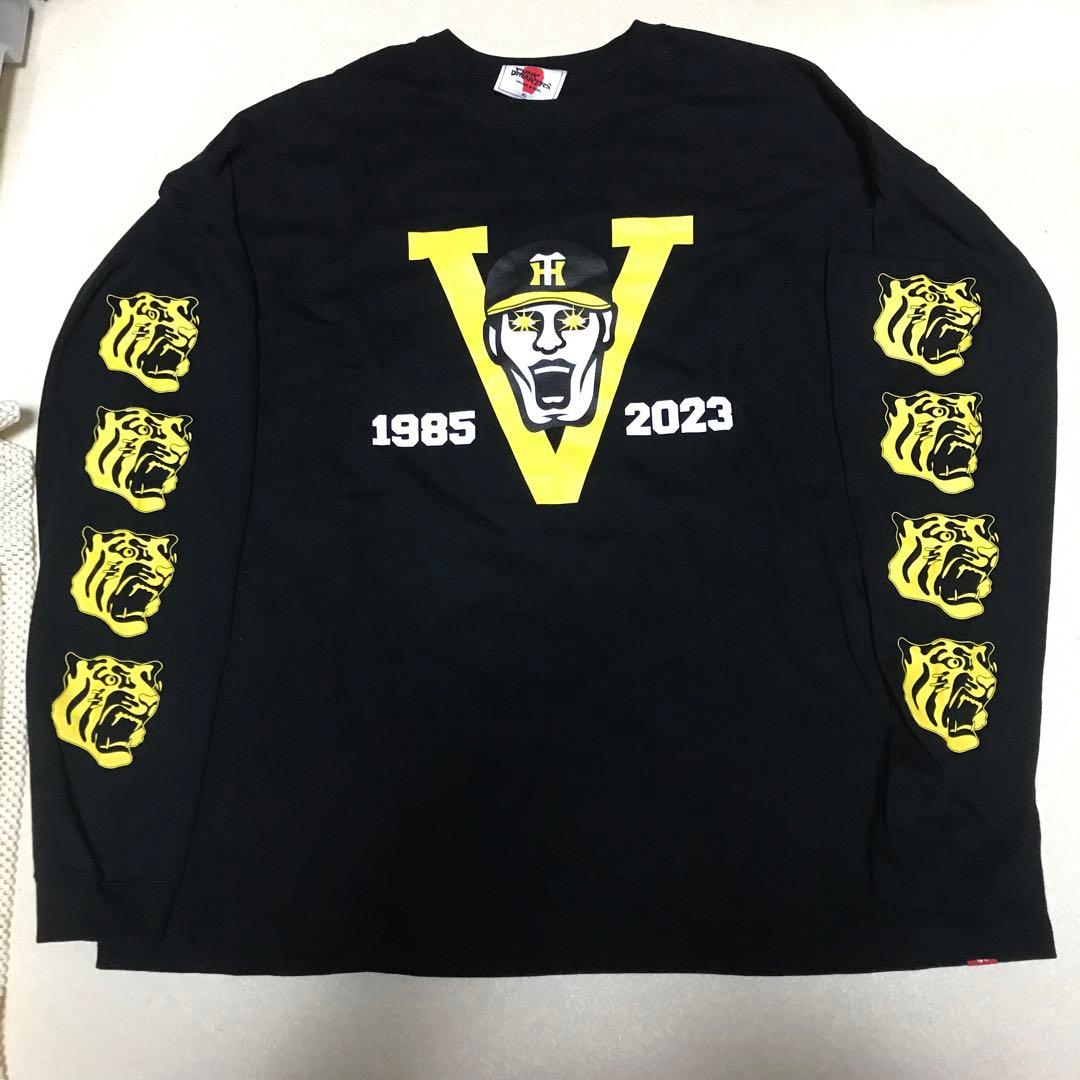 パンクドランカーズ XL 阪神タイガース 未使用 Tシャツ 日本一 優勝 黒長袖